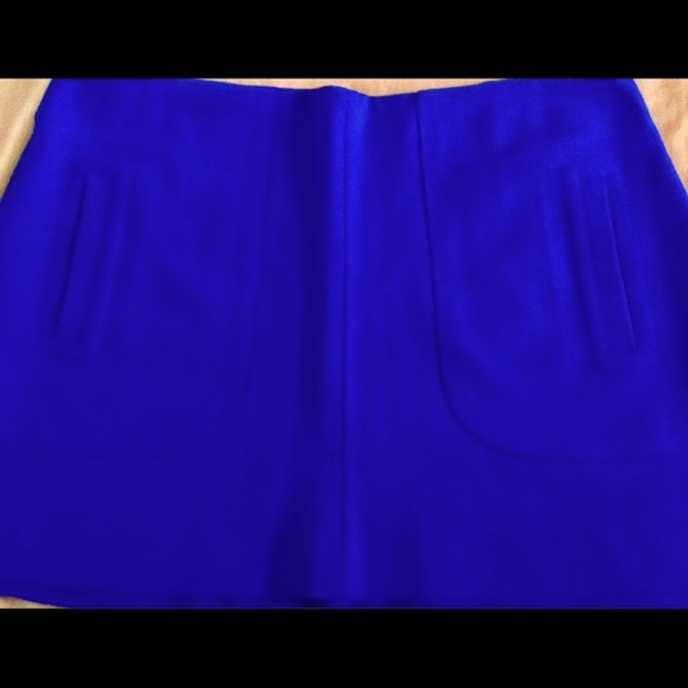 Lane Bryant Blue Mini skirt size 14-16